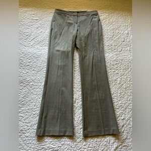 Theory Grey Wool Bootcut Pants 12